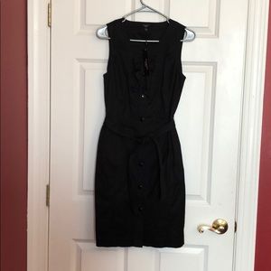 Talbots Petites Black Sleeveless Dress